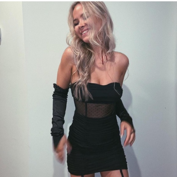 H:OURS FOXWOOD MINI DRESS - Picture 3 of 8